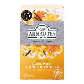 Camomile, Honey & Vanilla Infusion 20 Foil Teabags