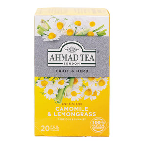 Camomile & Lemongrass Infusion - 20 Foil Teabags