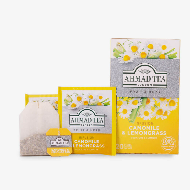 Camomile & Lemongrass Infusion - 20 Foil Teabags