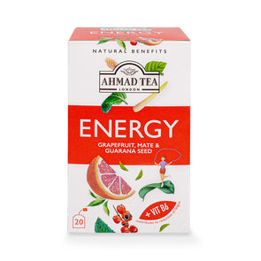 Grapefruit, Mate & Guarana Seed "Energy" Infusion - Teabags