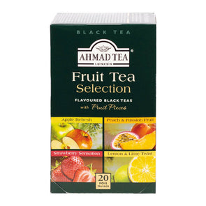 Fruit Tea Selection of 4 Fruit Black Teas - Teabags