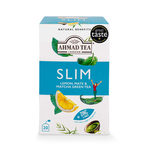 Lemon, Mate & Matcha Green Tea "Slim" Infusion - Teabags