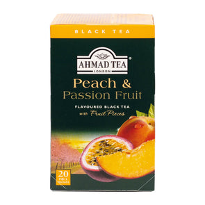 Peach & Passion Fruit Fruit Black Tea - 20 Foil  Teabags
